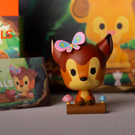 【POPMART 泡泡瑪特】迪士尼經典動物系列公仔盒玩-斑比 Bambi